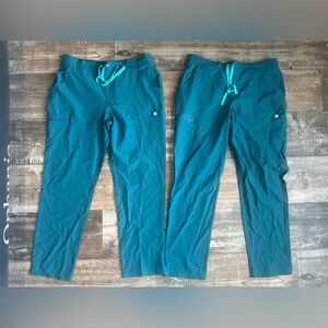 Figs scrub pants size medium petite Free x lightweight breathable